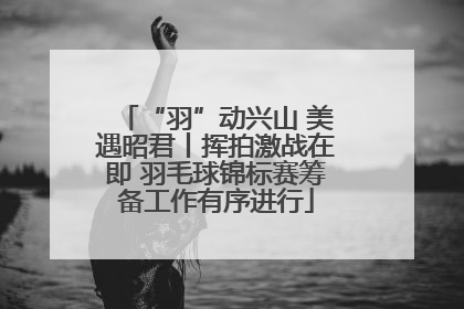 “羽”动兴山 美遇昭君丨挥拍激战在即 羽毛球锦标赛筹备工作有序进行