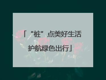 “桩”点美好生活 护航绿色出行
