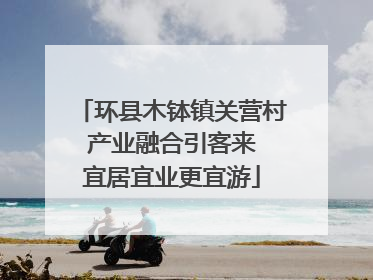 环县木钵镇关营村 产业融合引客来 宜居宜业更宜游