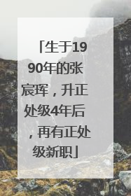 生于1990年的张宸珲，升正处级4年后，再有正处级新职