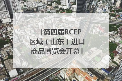 第四届RCEP区域（山东）进口商品博览会开幕