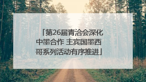 第26届青洽会深化中墨合作 主宾国墨西哥系列活动有序推进