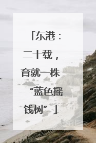 东港：二十载，育就一株“蓝色摇钱树”