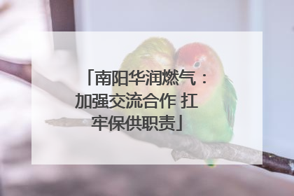 南阳华润燃气：加强交流合作 扛牢保供职责