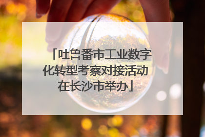 吐鲁番市工业数字化转型考察对接活动在长沙市举办