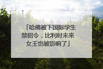 哈佛被下国际学生禁招令，比利时未来女王也被影响了