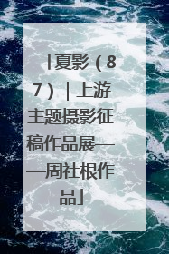 夏影（87）｜上游主题摄影征稿作品展——周社根作品