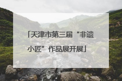 天津市第三届“非遗小匠”作品展开展