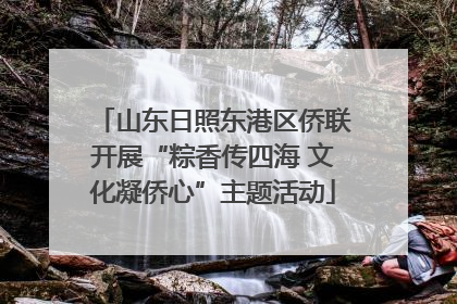 山东日照东港区侨联开展“粽香传四海 文化凝侨心”主题活动