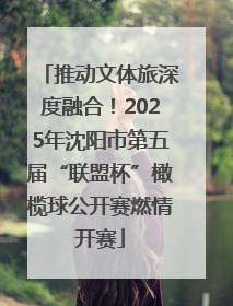 推动文体旅深度融合！2025年沈阳市第五届“联盟杯”橄榄球公开赛燃情开赛