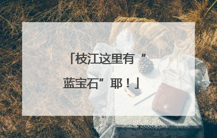 枝江这里有“蓝宝石”耶！