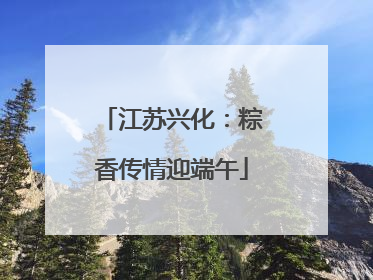 江苏兴化：粽香传情迎端午
