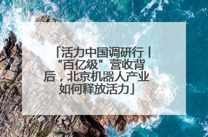 活力中国调研行丨 “百亿级”营收背后，北京机器人产业如何释放活力