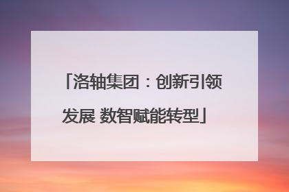 洛轴集团：创新引领发展 数智赋能转型