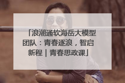 浪潮通软海岳大模型团队：青春逐浪，智启新程｜青春思政课