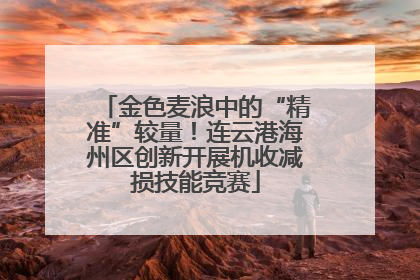 金色麦浪中的“精准”较量！连云港海州区创新开展机收减损技能竞赛