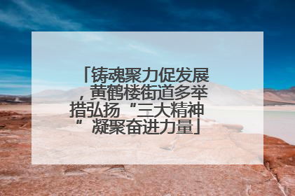 铸魂聚力促发展，黄鹤楼街道多举措弘扬“三大精神”凝聚奋进力量