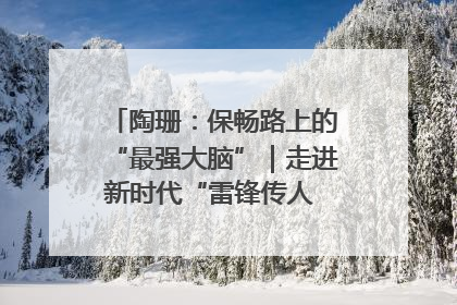 陶珊：保畅路上的“最强大脑”｜走进新时代“雷锋传人 长沙榜样”