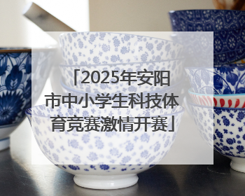 2025年安阳市中小学生科技体育竞赛激情开赛