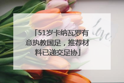 51岁卡纳瓦罗有意执教国足，推荐材料已递交足协