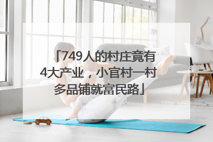 749人的村庄竟有4大产业，小官村一村多品铺就富民路